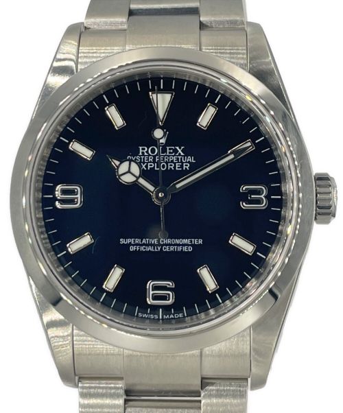 ROLEX（ロレックス）ROLEX (ロレックス) エクスプローラーI Ref.114270 黒文字盤 サイズ:36の古着・服飾アイテム