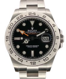 ROLEX（ロレックス）の古着「エクスプローラーⅡ」｜黒文字盤