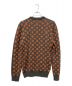 LOUIS VUITTON (ルイ ヴィトン) MONOGRAM KNIT グレー×オレンジ サイズ:M：79800円