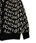 中古・古着 GIVENCHY (ジバンシィ) Refracted Logo Cardigan ブラック サイズ:S：84800円