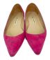 Manolo Blahnik (マノロブラニク) フラットパンプス／BB FLAT ピンク サイズ:36 1/2：17000円