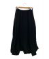 ENFOLD (エンフォルド) SQUARE PEPLUM SKIRT ブラック サイズ:38：14800円