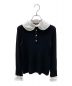 CHANEL（シャネル）の古着「Coco Button Knit Polo Shirt」｜ブラック