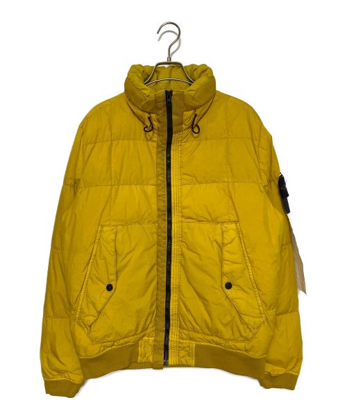 STONE ISLAND（ストーンアイランド）STONE ISLAND (ストーンアイランド) ダウンジャケット イエロー サイズ:Mの古着・服飾アイテム