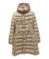 MONCLER（モンクレール）の古着「HERMINE/ダウンコート」｜ベージュ