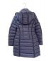 MONCLER (モンクレール) HERMINE/ダウンコート ネイビー サイズ:０：158000円