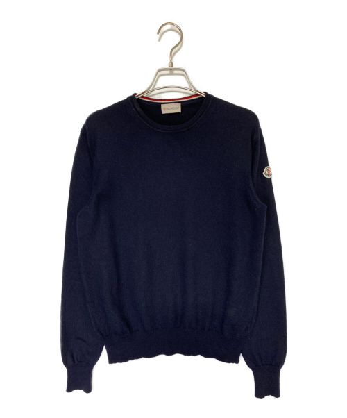 MONCLER（モンクレール）MONCLER (モンクレール) MAGLIONE TRICOT GIROCOLLO ネイビー サイズ:Sの古着・服飾アイテム