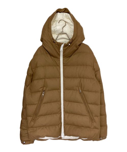 MONCLER（モンクレール）MONCLER (モンクレール) VABB/ダウンジャケット ブラウン サイズ:3の古着・服飾アイテム