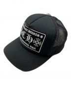 CHROME HEARTSクロムハーツ）の古着「TRUCKER CAP」｜ブラック