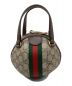 GUCCI (グッチ) 2WAYハンドバッグ ブラウン：128000円