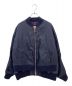 MONCLER（モンクレール）の古着「Aralia Layered Bomber Jacket」｜ネイビー