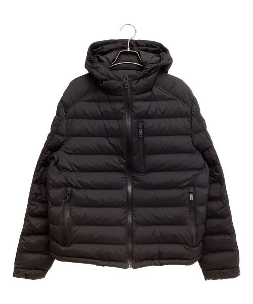 PRADA（プラダ）PRADA (プラダ) Triangle Plate Down Jacket（トライアングルプレートダウンジャケット） ブラック サイズ:48の古着・服飾アイテム