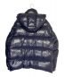 MONCLER (モンクレール) VALENTINO (ヴァレンティノ) ダウンジャケット ネイビー×レッド サイズ:52：148000円