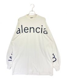 BALENCIAGA（バレンシアガ）の古着「刺繍ロゴTシャツ」｜ホワイト