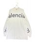 BALENCIAGA（バレンシアガ）の古着「刺繍ロゴTシャツ」｜ホワイト