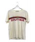 GUCCI（グッチ）の古着「BOUTIQUEプリントTシャツ」｜アイボリー