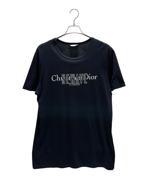 Dior（ディオール）Dior (ディオール) プリントTシャツ ブラック サイズ:Lの古着・服飾アイテム