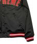 中古・古着 SUPREME (シュプリーム) MITCHELL & NESS (ミッチェルアンドネス) Satin Varsity Jacket ブラック×レッド サイズ:S：39800円