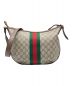 GUCCI (グッチ) GGスモール クロスボディバッグ ブラウン：135000円