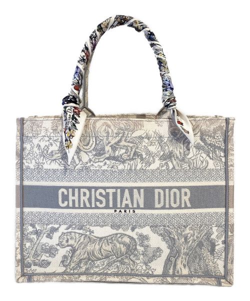 Christian Dior（クリスチャン ディオール）Christian Dior (クリスチャン ディオール) BOOK TOTE MEDIUM（ブックトートミディアム/トートバッグ） サイズ:MIDIUMの古着・服飾アイテム