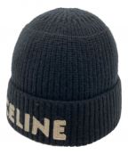 CELINEセリーヌ）の古着「ニット帽」｜ブラック