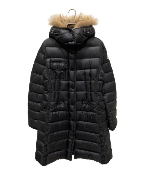 MONCLER（モンクレール）MONCLER (モンクレール) HERMIFUR/ダウンコート ブラック サイズ:1の古着・服飾アイテム