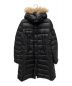 MONCLER（モンクレール）の古着「HERMIFUR/ダウンコート」｜ブラック