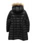 MONCLER (モンクレール) HERMIFUR/ダウンコート ブラック サイズ:1：178000円