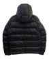 MONCLER (モンクレール) DASSIN レザーダウンジャケット ブラック サイズ:2：340000円