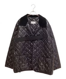 Maison Margiela（メゾンマルジェラ）の古着「quilted coat（キルティングコート）」｜ブラック