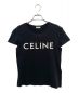 CELINE（セリーヌ）の古着「ロゴ Tシャツ」｜ブラック