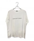 DIOR HOMMEディオール オム）の古着「ロゴ刺繍Tシャツ/Embroidery Logo Printing T-Shirt （エンブロイダリーロゴプリンティングTシャツ）」｜ホワイト