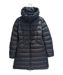 MONCLER（モンクレール）の古着「FLAMMETTEロングダウンジャケット」｜ブラック