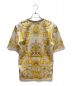 FENDI (フェンディ) VERSACE (ヴェルサーチェ) フェンダーチェ メッシュロゴTシャツ ベージュ サイズ:XS：55000円