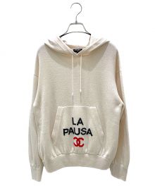 CHANEL（シャネル）の古着「La Pausa Cashmere Knit Hoodie」｜ベージュ