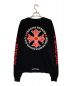 CHROME HEARTS (クロムハーツ) Red Cross L/S Tee ブラック サイズ:M：52000円