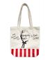 HUMAN MADE (ヒューマンメイド) KFC (ケンタッキー・フライド・チキン) KFC TOTE BAG ホワイト サイズ:-：6000円