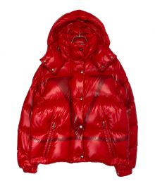 MONCLER×VALENTINO（モンクレール×ヴァレンティノ）の古着「ダウンジャケット」｜レッド