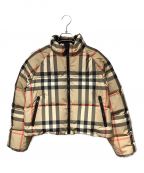 BURBERRY LONDONバーバリーロンドン）の古着「Nova Check Down Jacket（ノヴァチェックダウンジャケット）」｜ベージュ