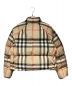 BURBERRY LONDON (バーバリーロンドン) Nova Check Down Jacket（ノヴァチェックダウンジャケット） ベージュ サイズ:M：80000円