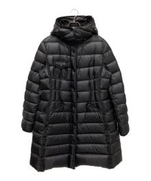 MONCLER（モンクレール）の古着「HERMINE/ダウンコート」｜ブラック