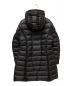 MONCLER (モンクレール) HERMINE/ダウンコート ブラック サイズ:5：140000円