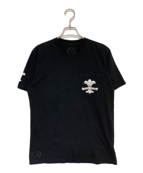 CHROME HEARTS（クロムハーツ）CHROME HEARTS (クロムハーツ) ポケットTシャツ ブラック サイズ:Mの古着・服飾アイテム