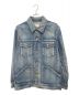 CELINE（セリーヌ）の古着「Trucker Denim Jacket (トラッカーデニムジャケット）」｜インディゴ