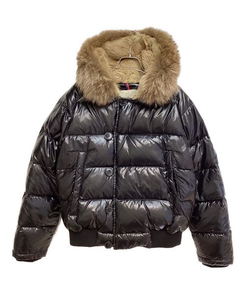 MONCLER（モンクレール）MONCLER (モンクレール) BULGARIE（ブルガリア）/ダウンジャケット ブラック サイズ:1の古着・服飾アイテム