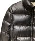 中古・古着 PRADA (プラダ) Logo Plate Down Jacket（ロゴプレートダウンジャケット） ブラック サイズ:44：65000円