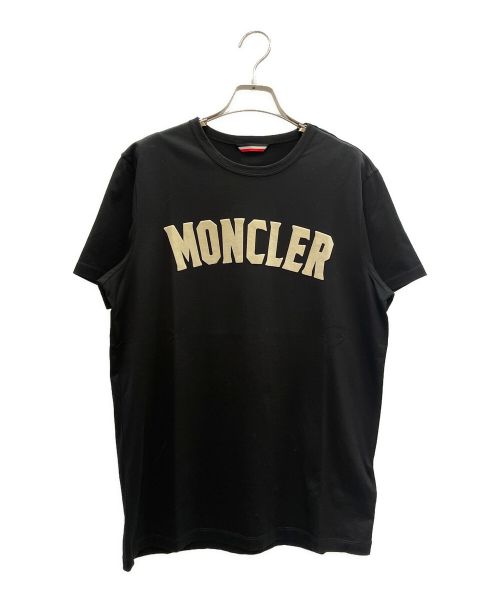 MONCLER（モンクレール）MONCLER (モンクレール) MAGILA T-SHIRT/ロゴ 半袖カットソー ブラック サイズ:2の古着・服飾アイテム