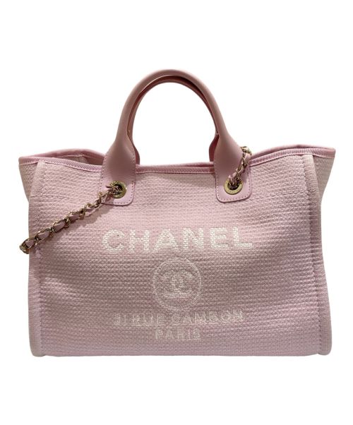 CHANEL（シャネル）CHANEL (シャネル) ドーヴィル スモール ピンク サイズ:スモールの古着・服飾アイテム