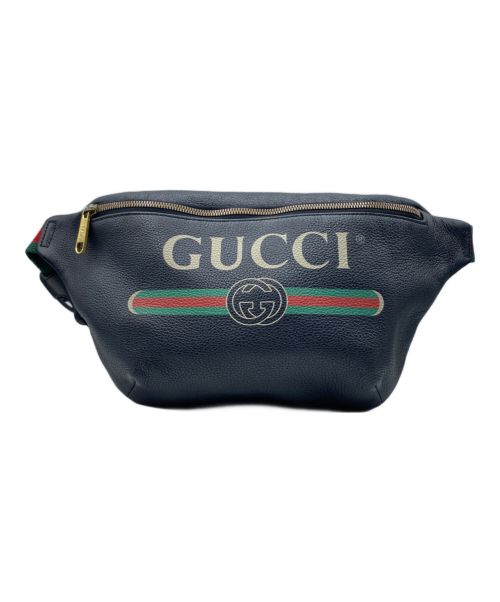 GUCCI（グッチ）GUCCI (グッチ) ボディーバッグ ブラック サイズ:-の古着・服飾アイテム