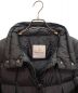 中古・古着 MONCLER (モンクレール) HIRONDELLE/ダウンコート ブラック：180000円